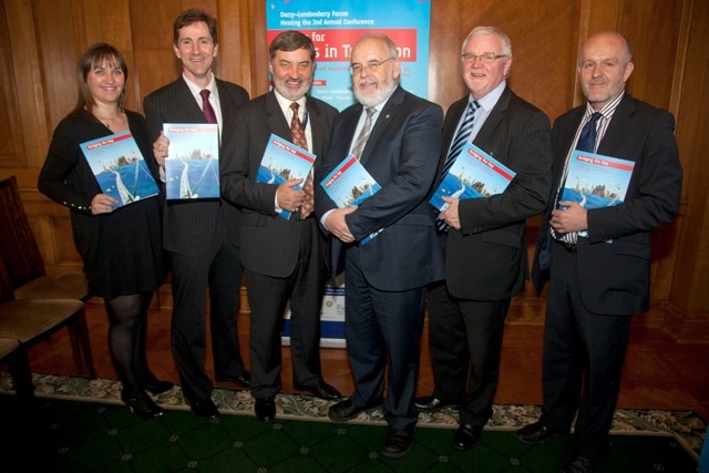Lord Alderdice & Deputy Speaker - Stormont launch of 'Bridging the Gap'